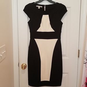 Black and Cream Dress